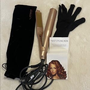 Gold Twist Styling Iron